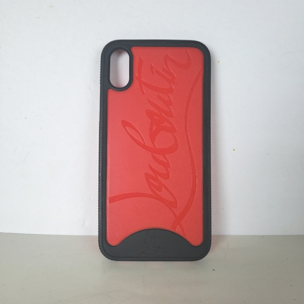 Christian Louboutin Signature Red and Black Case